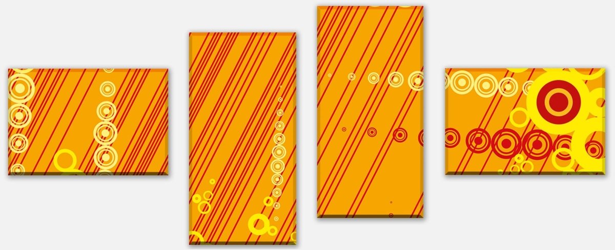 Leinwandbild Mehrteiler Jennifer Blüten M0128 Leinwandbild Mehrteiler Jennifer Blüten M0128