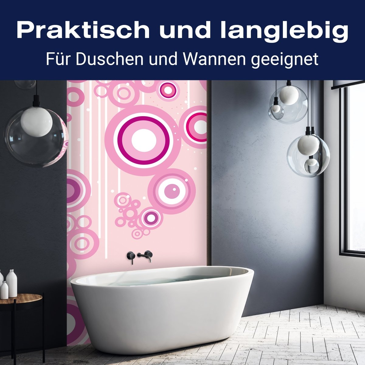 Duschwand Melanie Blüten M0129 entdecken - Bild 3 Duschwand Melanie Blüten M0129 entdecken - Bild 3