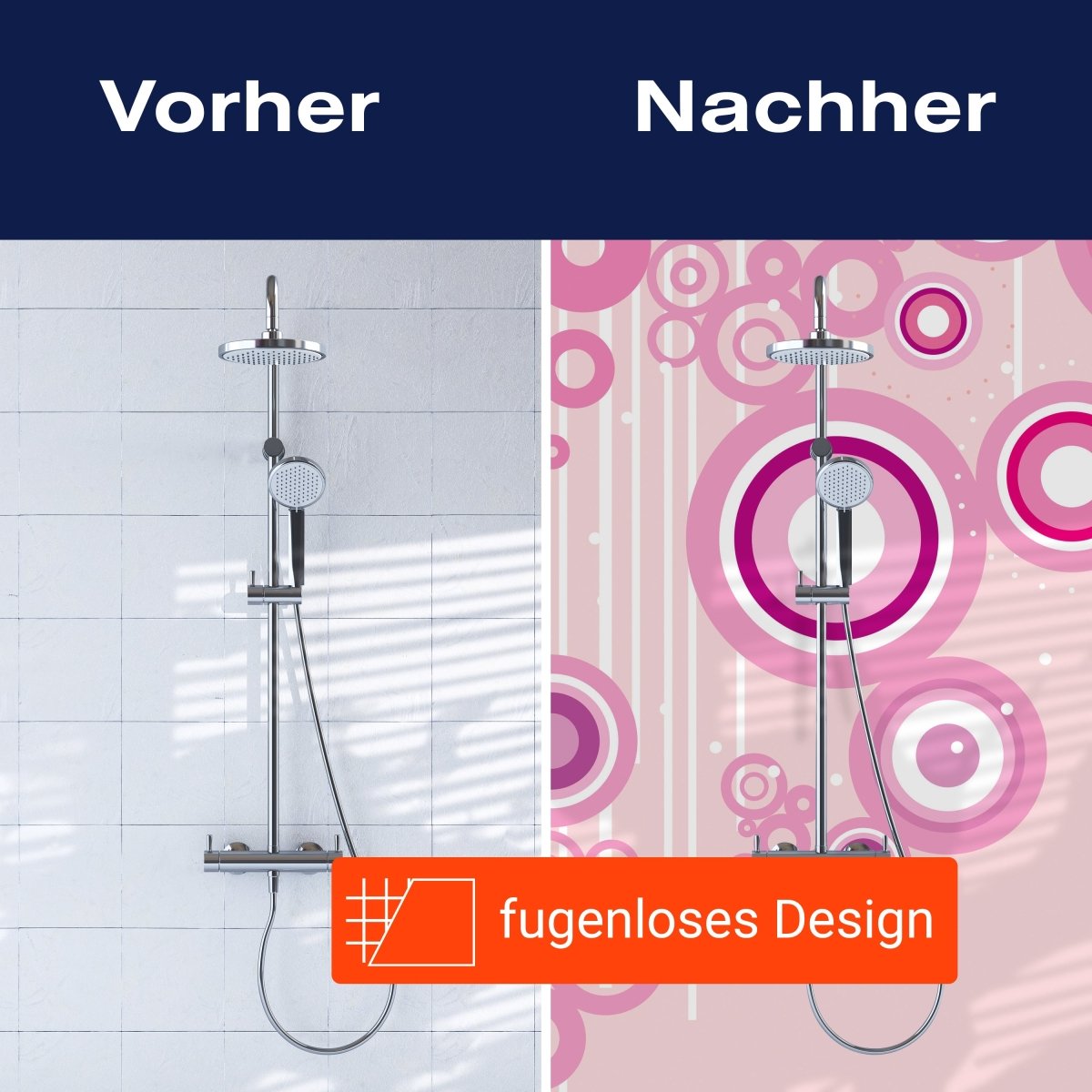 Duschwand Melanie Blüten M0129 entdecken - Bild 9 Duschwand Melanie Blüten M0129 entdecken - Bild 9