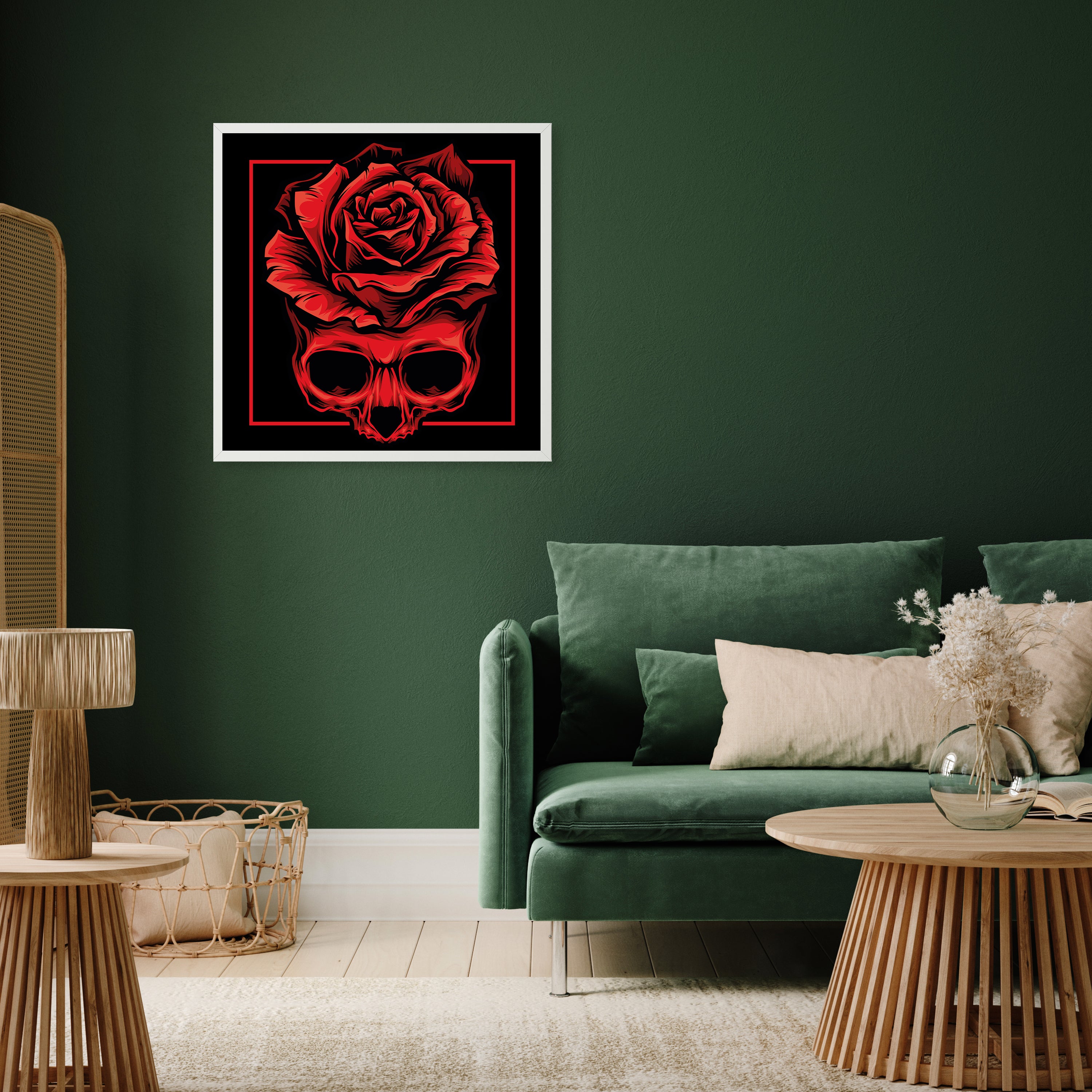 wandmotiv24 Poster, Poster - Totenkopf - M0129 - Bild 5 wandmotiv24 Poster, Poster - Totenkopf - M0129 - Bild 5