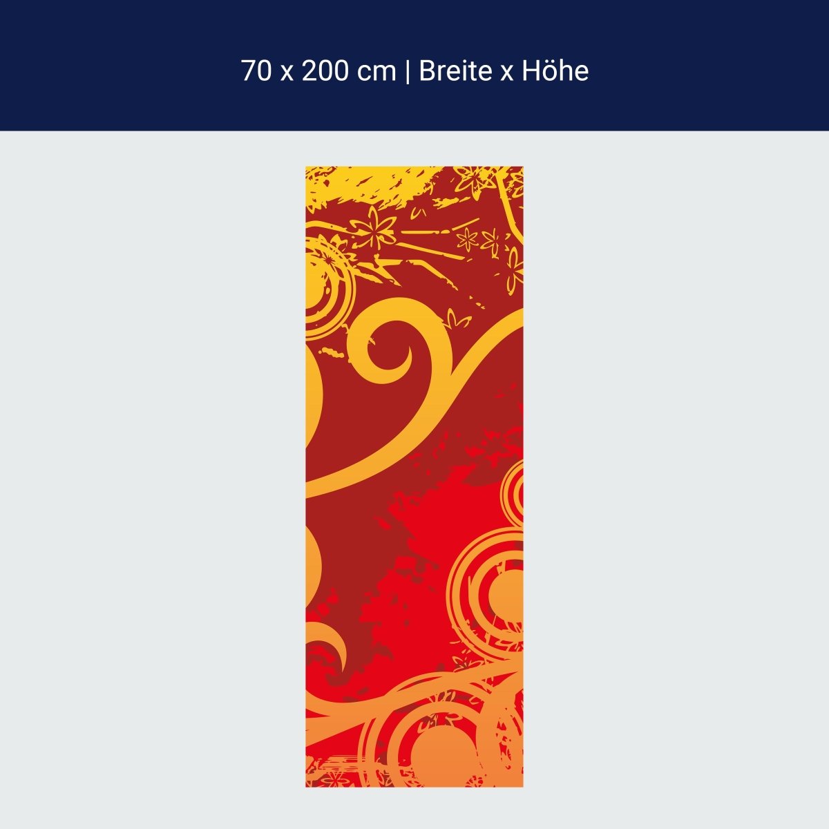 Duschwand Saskia Blüten M0130 Duschwand Saskia Blüten M0130