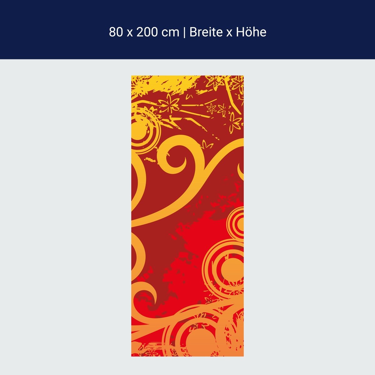 Duschwand Saskia Blüten M0130 Duschwand Saskia Blüten M0130