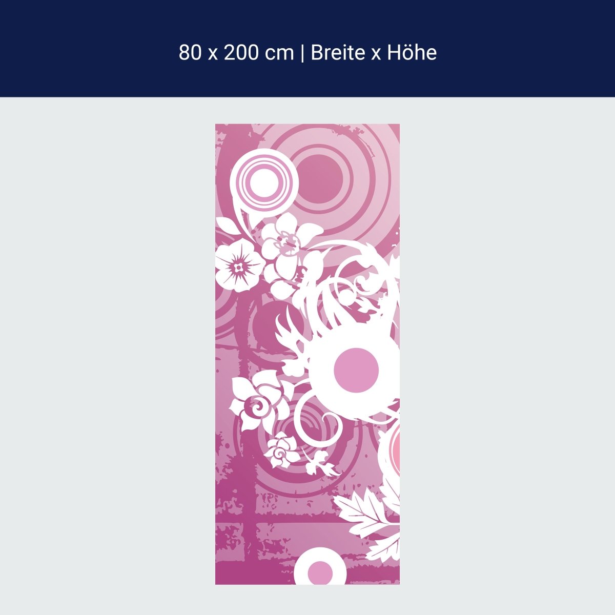 Duschwand Yvonne Blüten M0131 Duschwand Yvonne Blüten M0131