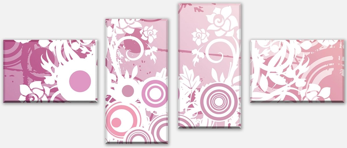 Leinwandbild Mehrteiler Yvonne Blüten M0131 Leinwandbild Mehrteiler Yvonne Blüten M0131