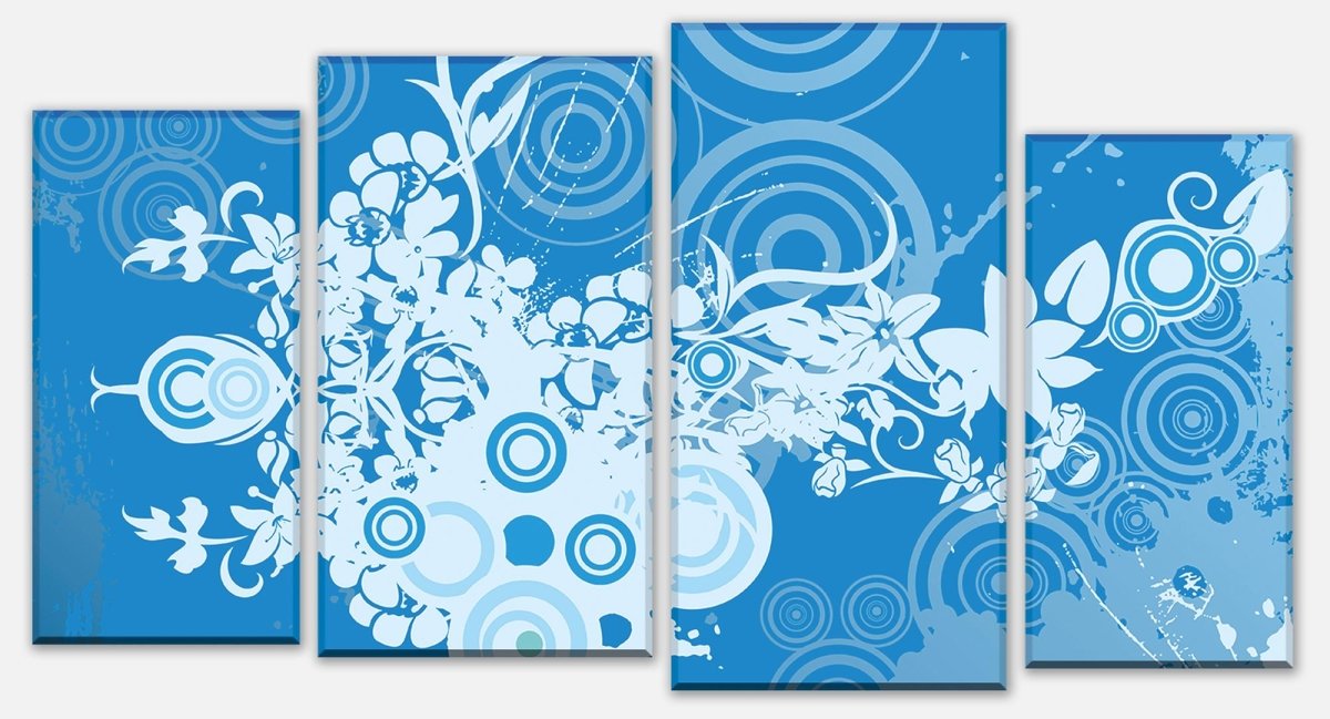 Leinwandbild Mehrteiler Romy Floral M0133 Leinwandbild Mehrteiler Romy Floral M0133