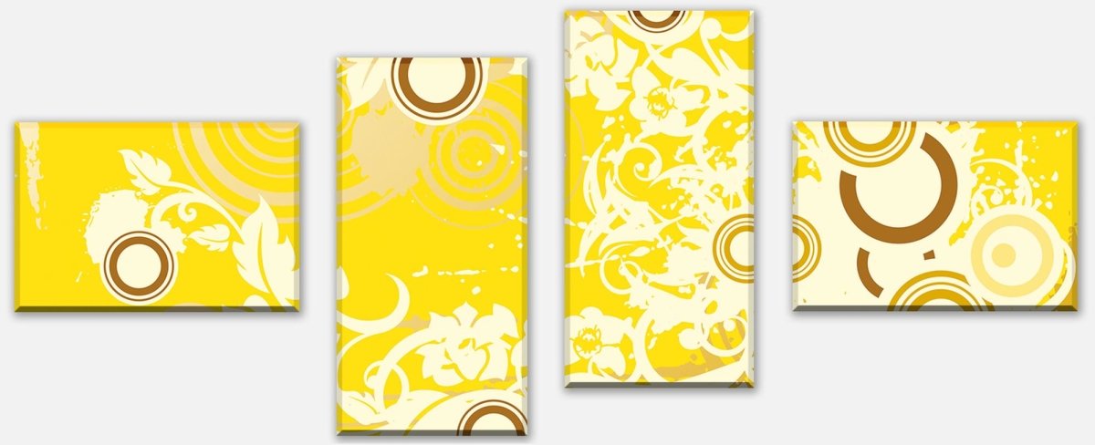 Leinwandbild Mehrteiler Anita Floral M0134 Leinwandbild Mehrteiler Anita Floral M0134