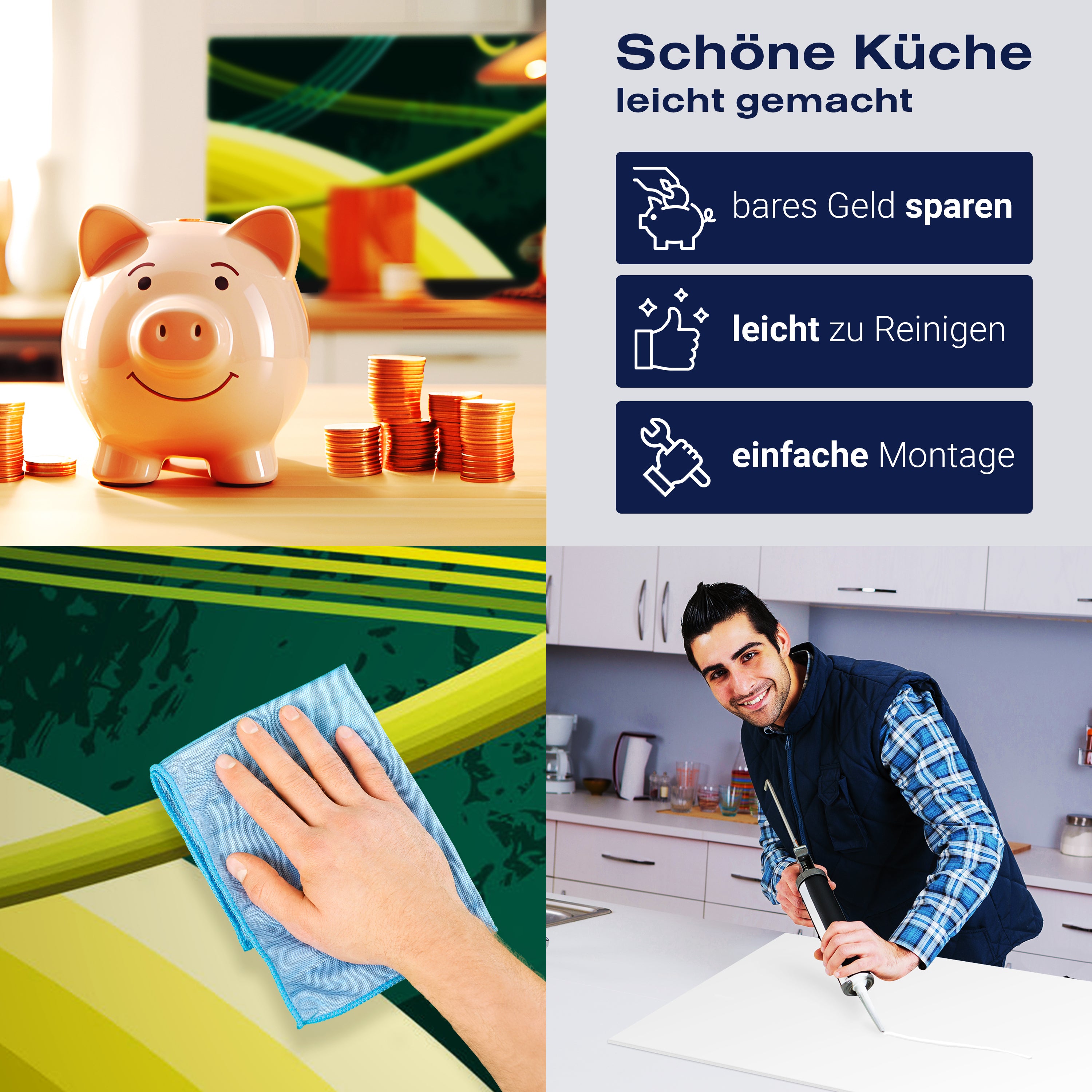 Küchenrückwand Corinna Floral M0135 entdecken - Bild 7 Küchenrückwand Corinna Floral M0135 entdecken - Bild 7