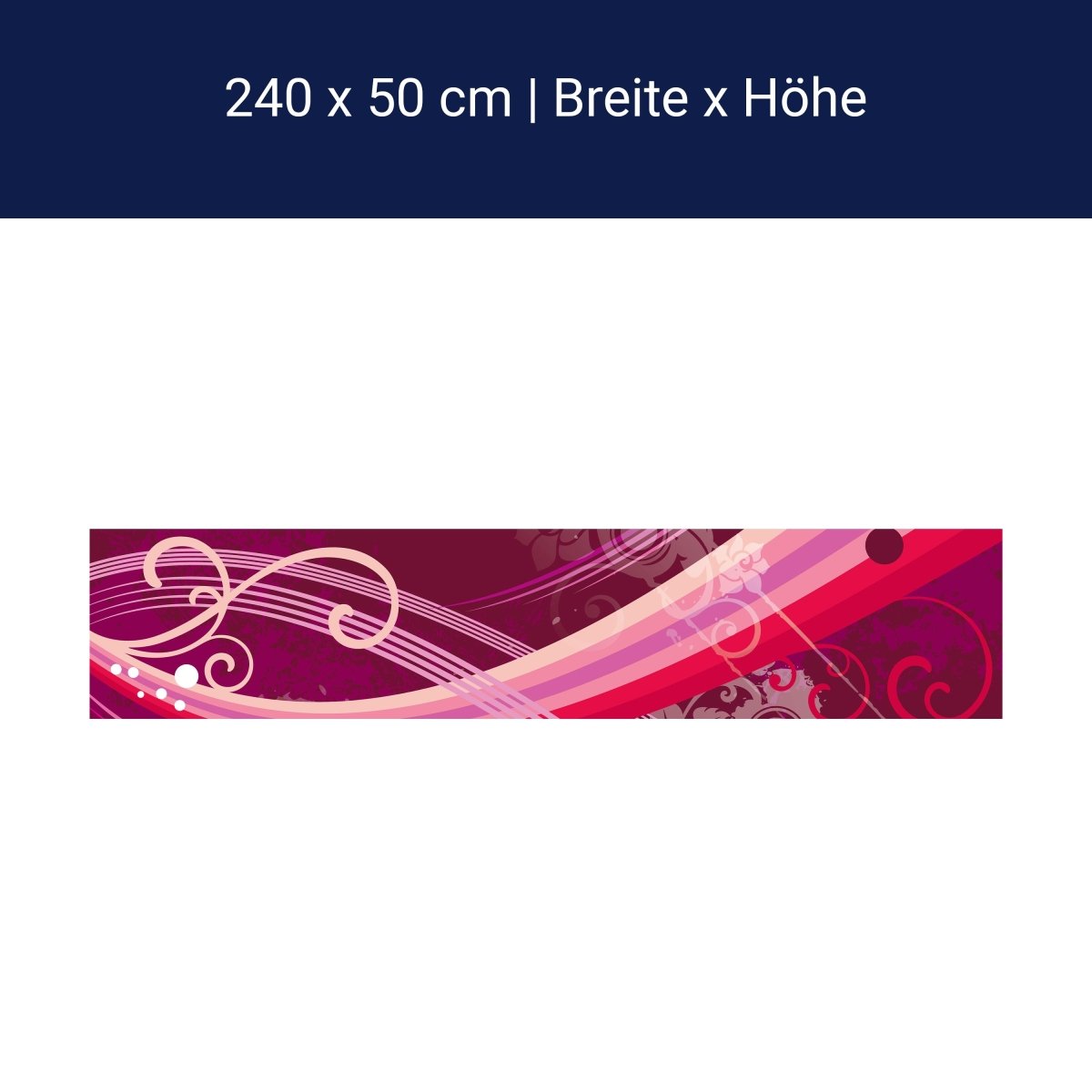 Küchenrückwand Greta Floral M0138 Küchenrückwand Greta Floral M0138