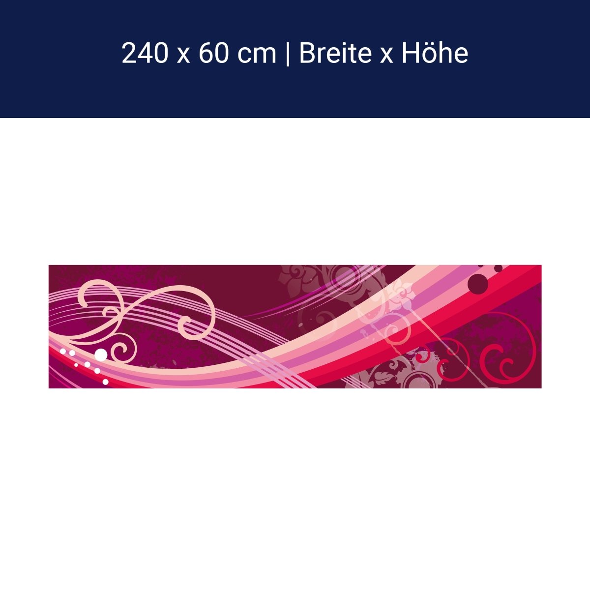 Küchenrückwand Greta Floral M0138 Küchenrückwand Greta Floral M0138