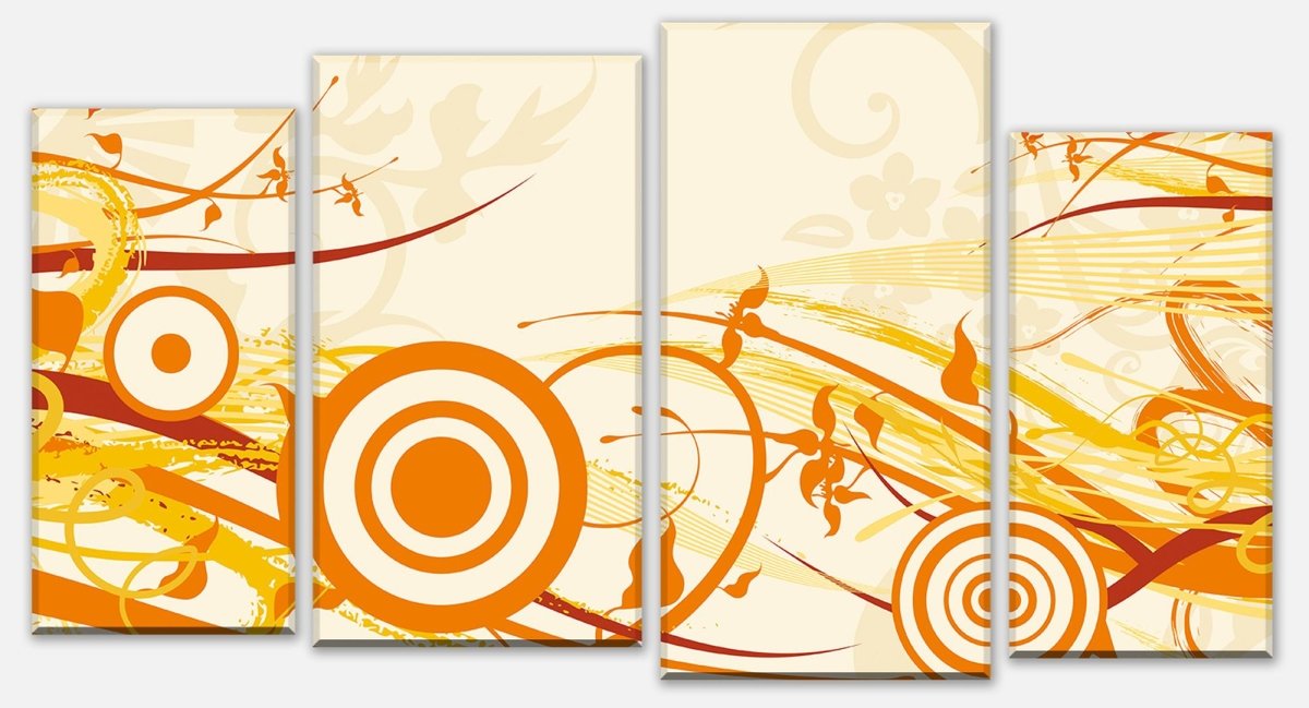 Leinwandbild Mehrteiler Andrea Floral M0141 Leinwandbild Mehrteiler Andrea Floral M0141