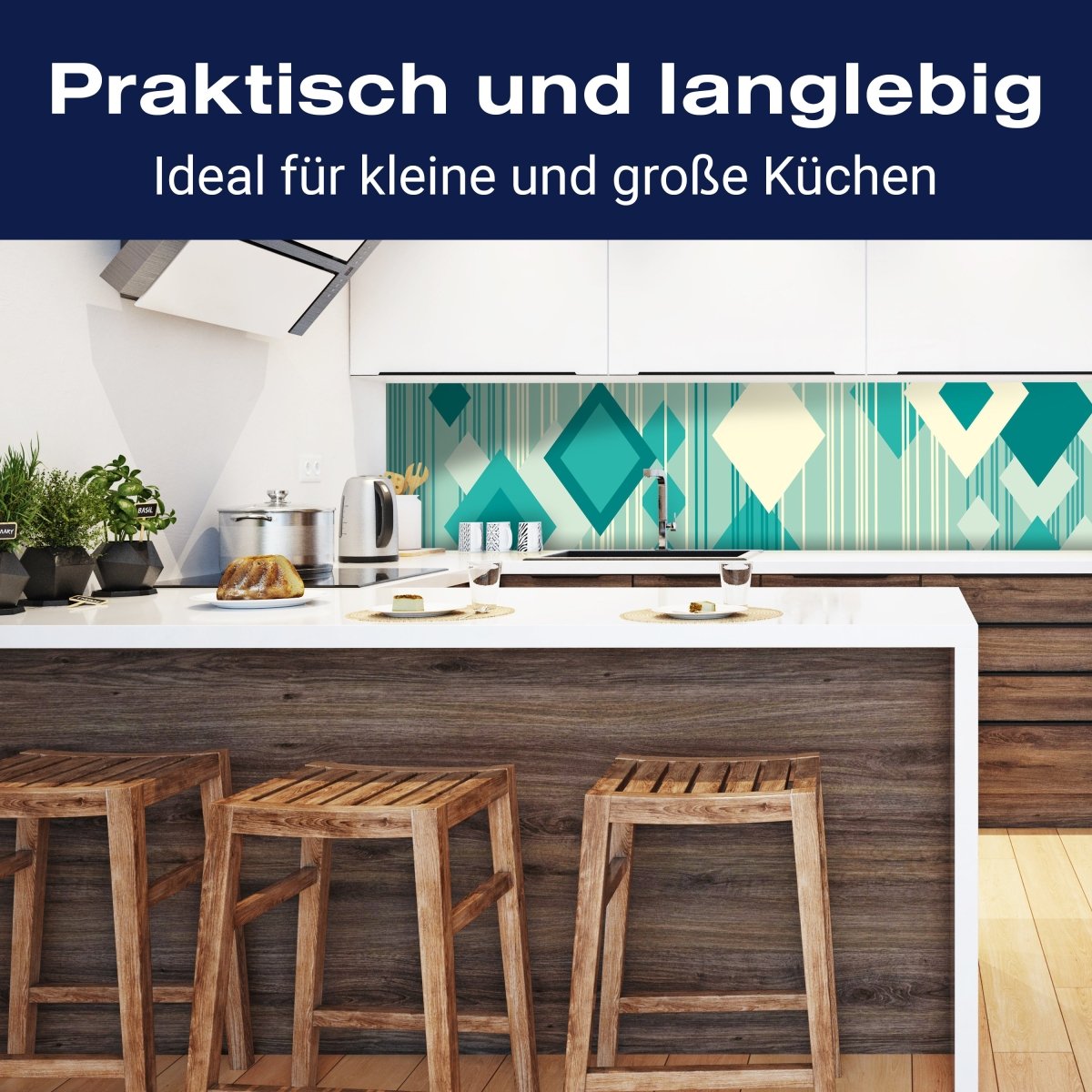 Küchenrückwand Simone Muster M0143 entdecken - Bild 3 Küchenrückwand Simone Muster M0143 entdecken - Bild 3