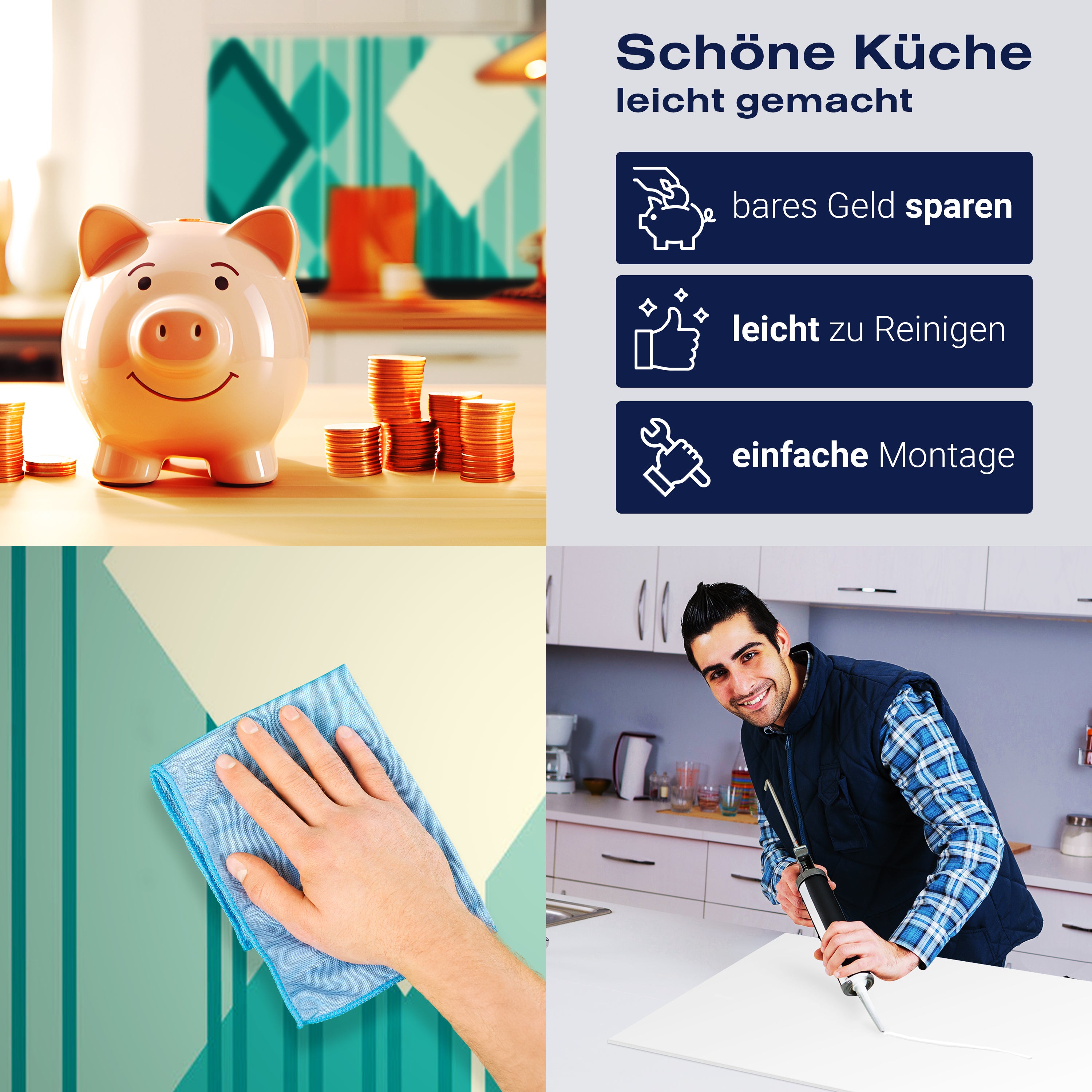 Küchenrückwand Simone Muster M0143 entdecken - Bild 7 Küchenrückwand Simone Muster M0143 entdecken - Bild 7