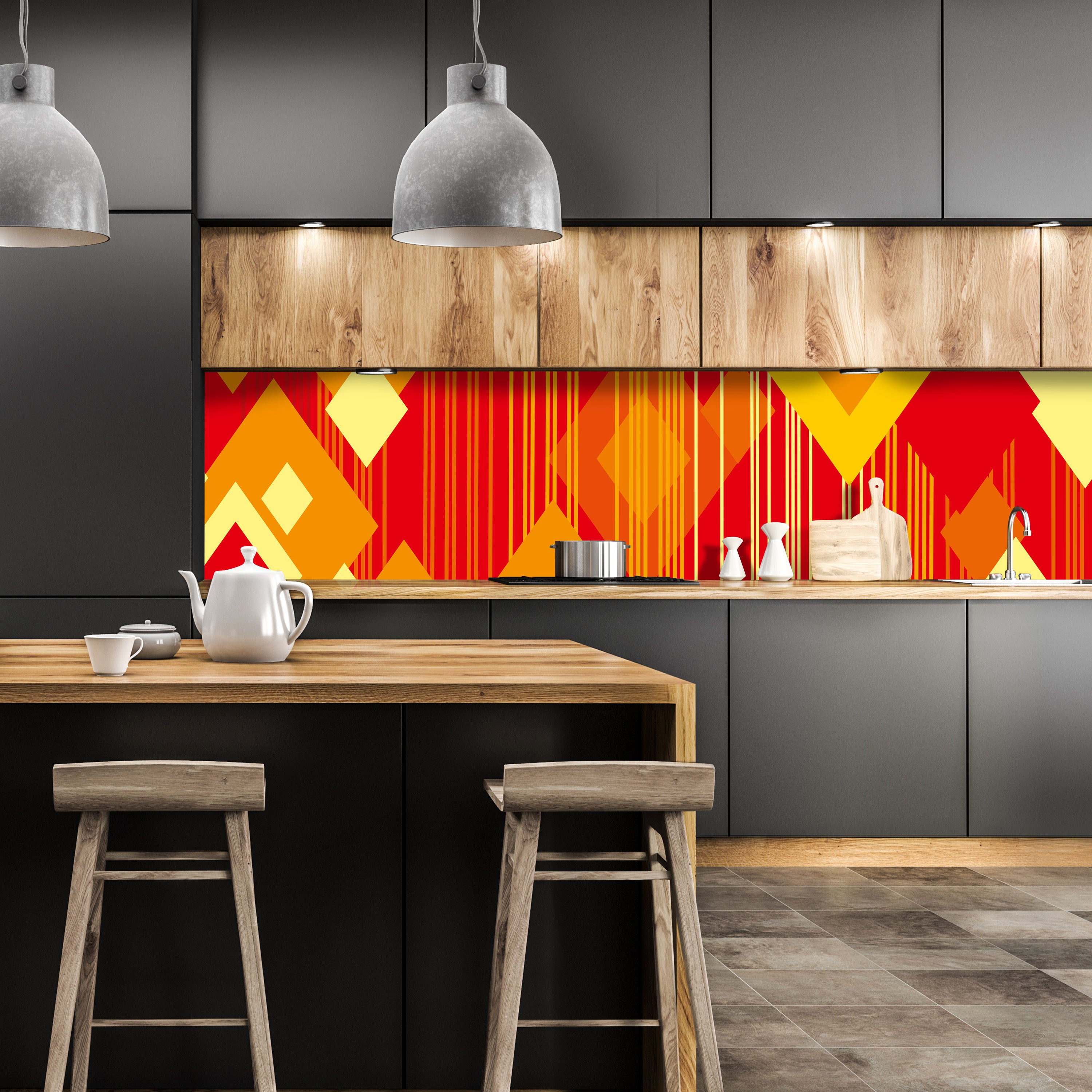 Küchenrückwand Janine Muster M0145 entdecken - Bild 1 Küchenrückwand Janine Muster M0145 entdecken - Bild 1