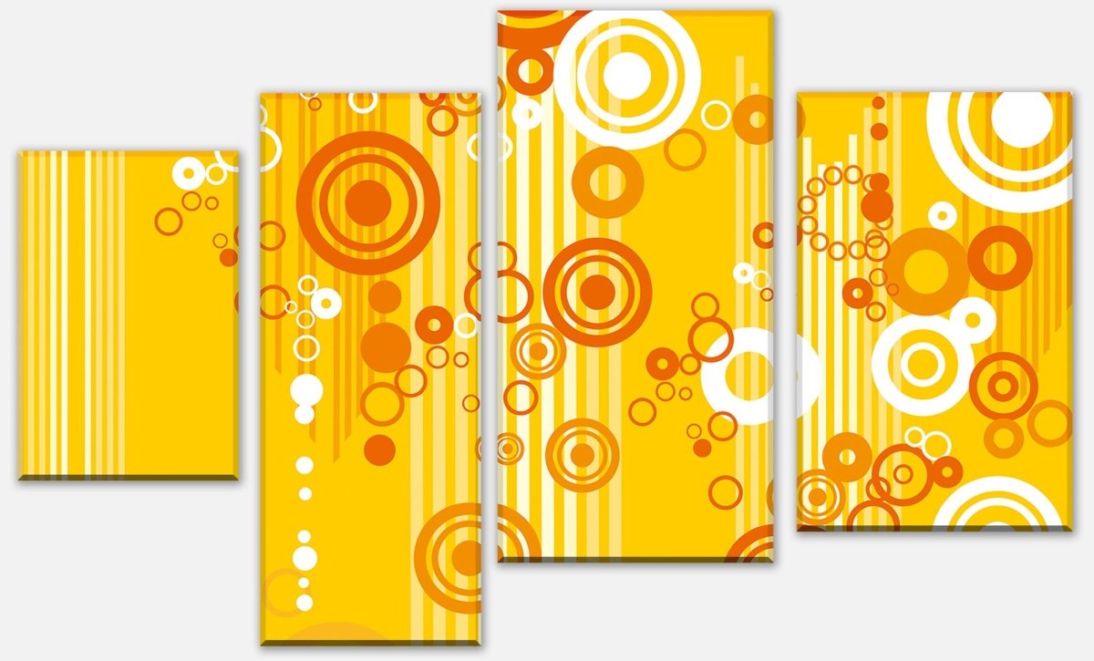 Leinwandbild Mehrteiler Linda Muster M0146 Leinwandbild Mehrteiler Linda Muster M0146