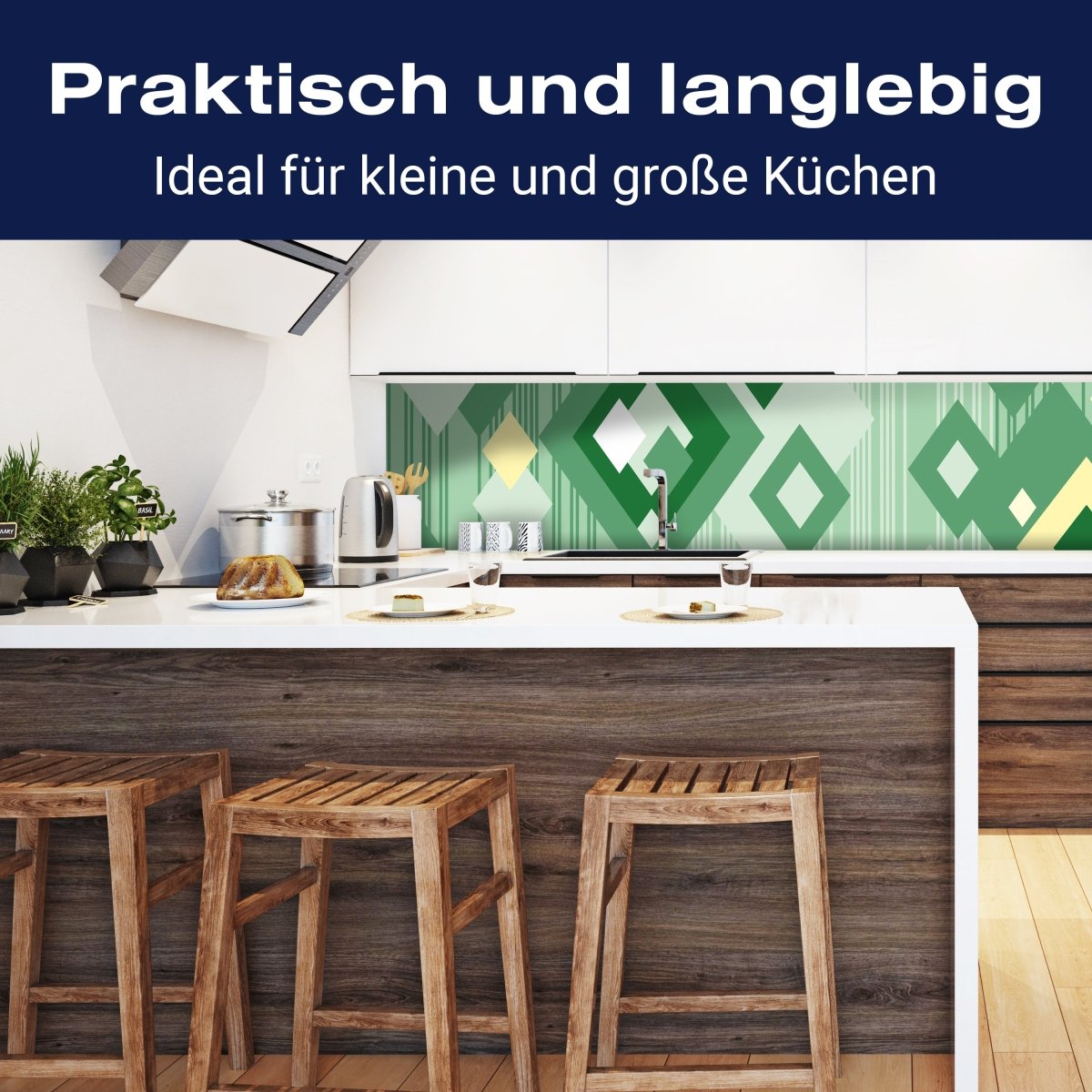 Küchenrückwand Anne Muster M0148 entdecken - Bild 3 Küchenrückwand Anne Muster M0148 entdecken - Bild 3