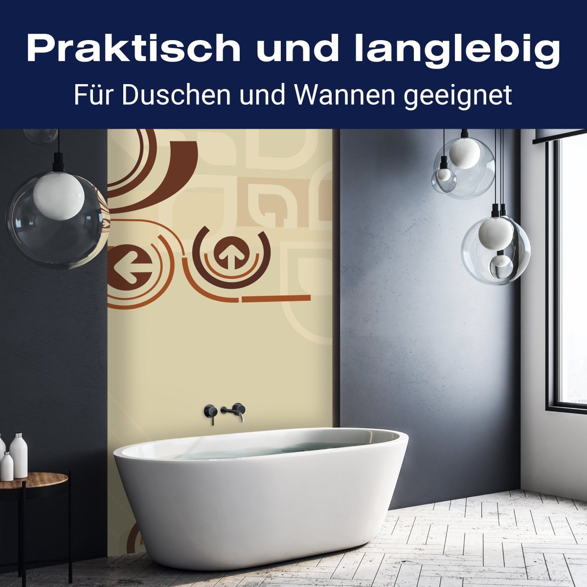 Duschwand Kathleen Muster M0149 entdecken - Bild 3 Duschwand Kathleen Muster M0149 entdecken - Bild 3