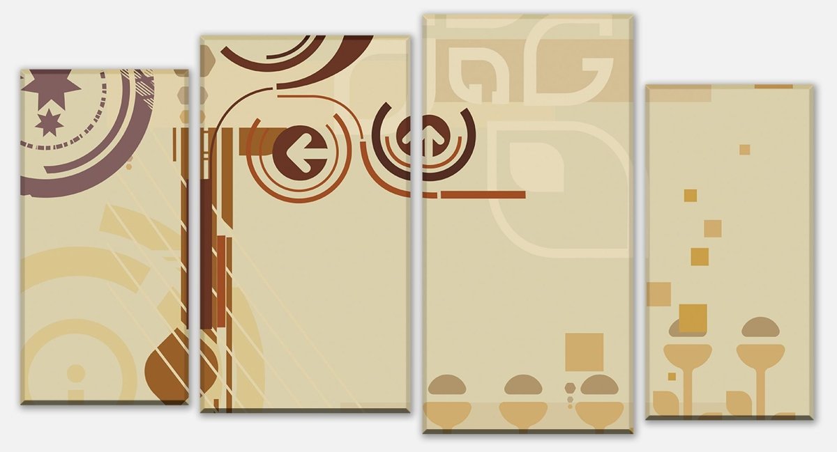 Leinwandbild Mehrteiler Kathleen Muster M0149 Leinwandbild Mehrteiler Kathleen Muster M0149