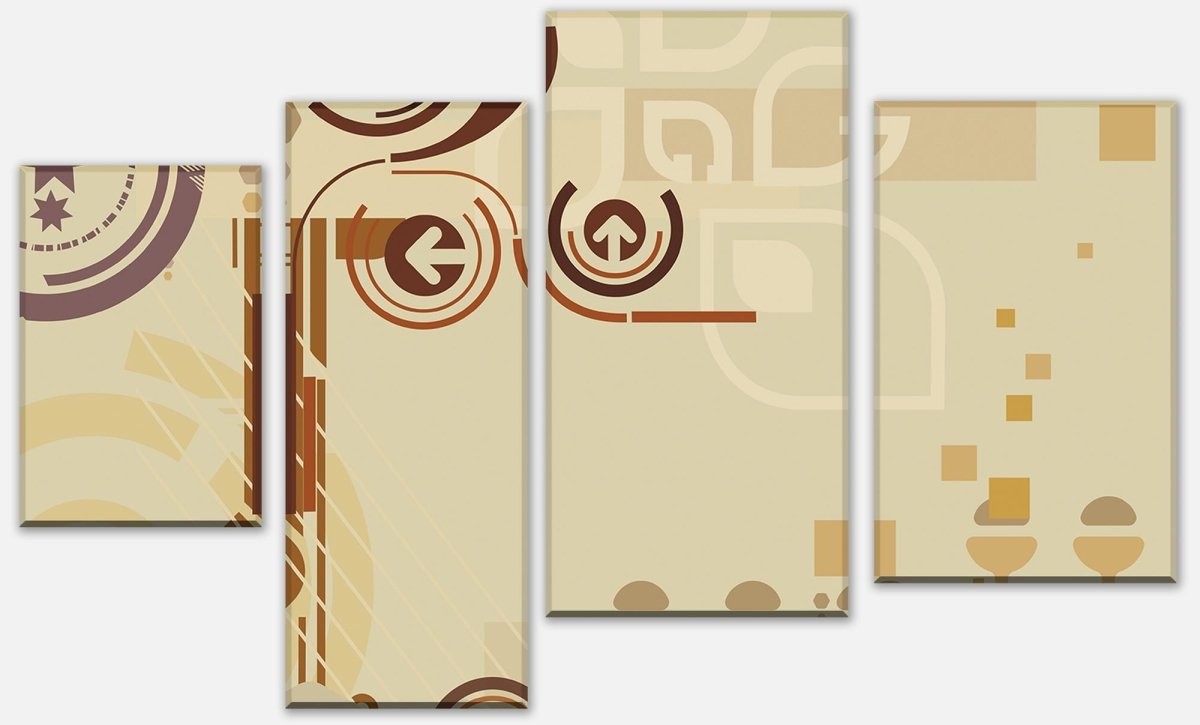 Leinwandbild Mehrteiler Kathleen Muster M0149 Leinwandbild Mehrteiler Kathleen Muster M0149