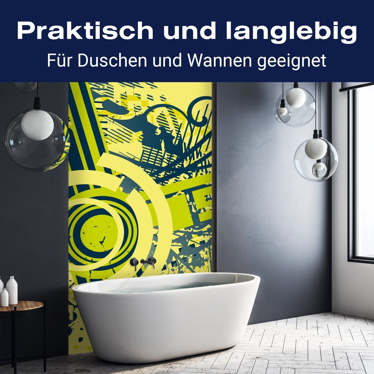 Duschwand Max Muster M0151 entdecken - Bild 3 Duschwand Max Muster M0151 entdecken - Bild 3