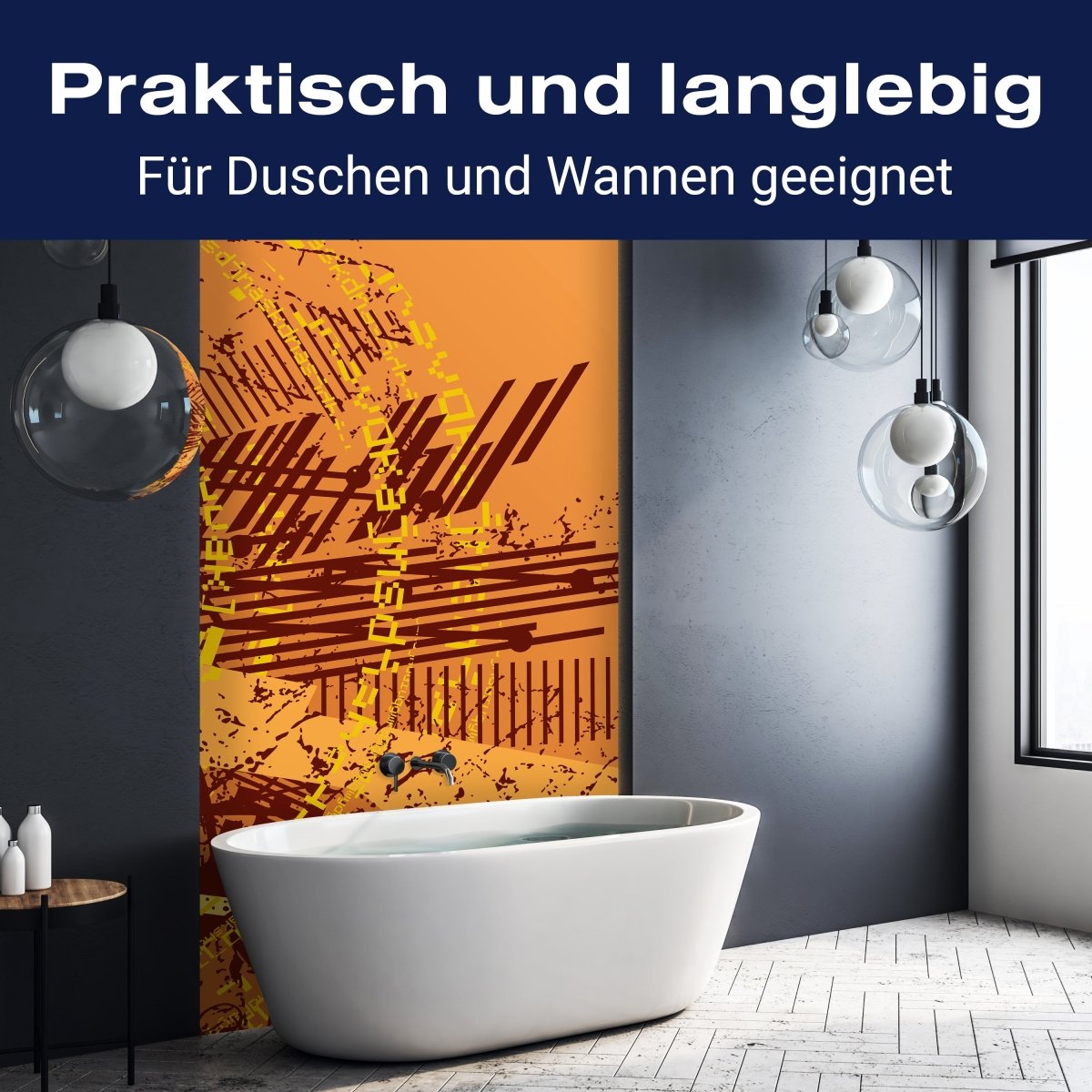 Duschwand Alex Muster M0152 entdecken - Bild 3 Duschwand Alex Muster M0152 entdecken - Bild 3