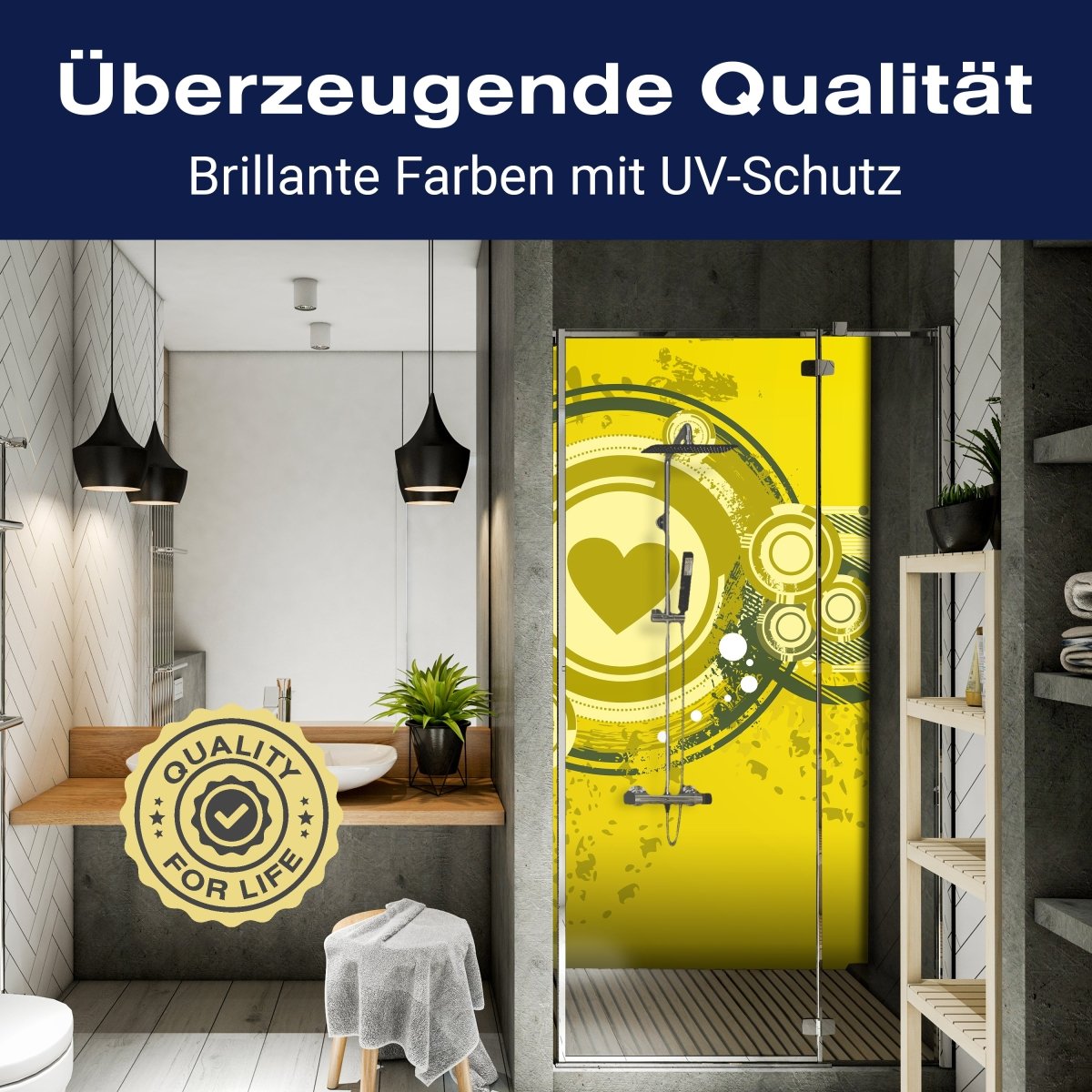 Duschwand Jacky Muster M0153 entdecken - Bild 2 Duschwand Jacky Muster M0153 entdecken - Bild 2