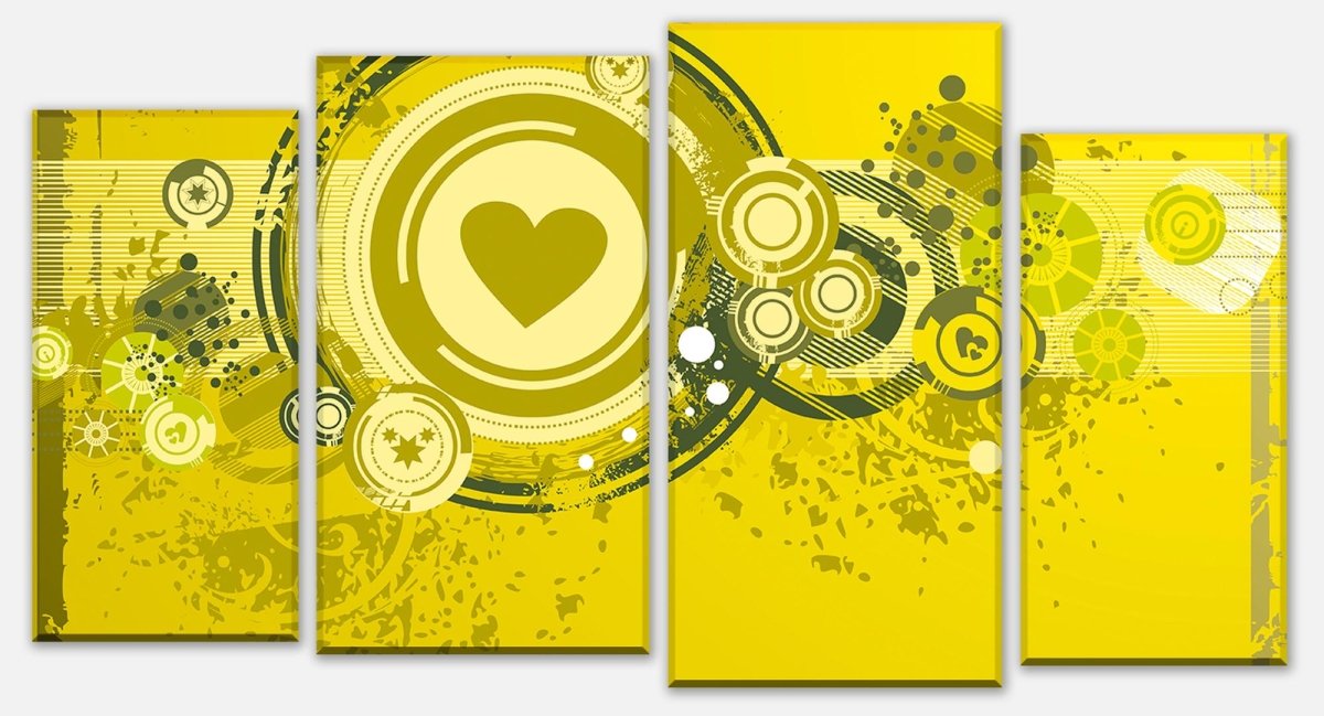 Leinwandbild Mehrteiler Jacky Muster M0153 Leinwandbild Mehrteiler Jacky Muster M0153