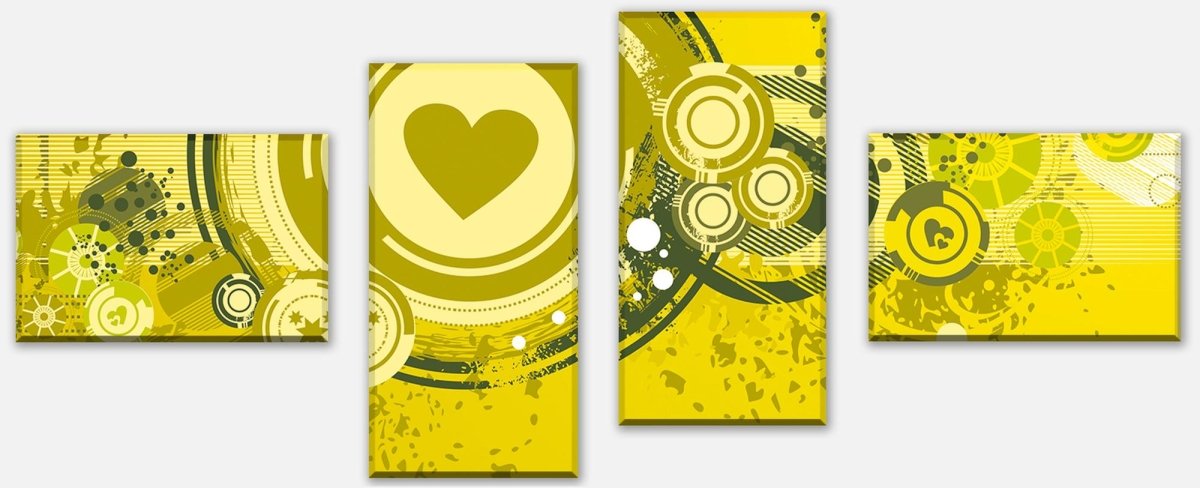 Leinwandbild Mehrteiler Jacky Muster M0153 Leinwandbild Mehrteiler Jacky Muster M0153