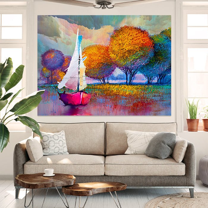 Acrylbild Acrylbild Kunst, Querformat M0154 M0154 - Bild 2 Acrylbild Acrylbild Kunst, Querformat M0154 M0154 - Bild 2