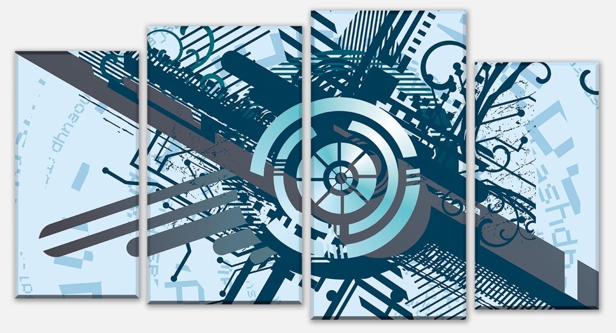 Leinwandbild Mehrteiler Fynn Muster M0154 Leinwandbild Mehrteiler Fynn Muster M0154