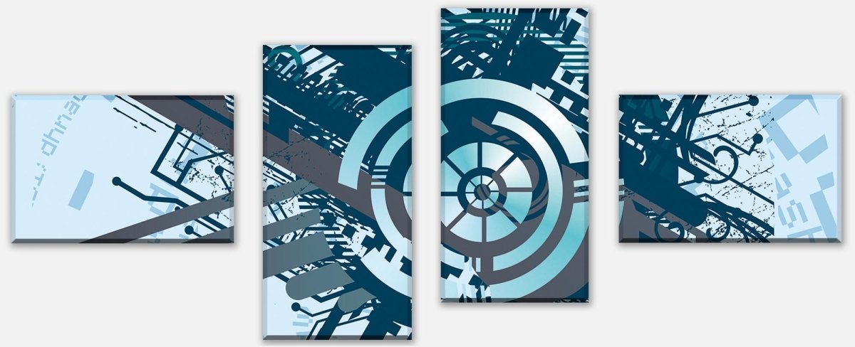 Leinwandbild Mehrteiler Fynn Muster M0154 Leinwandbild Mehrteiler Fynn Muster M0154