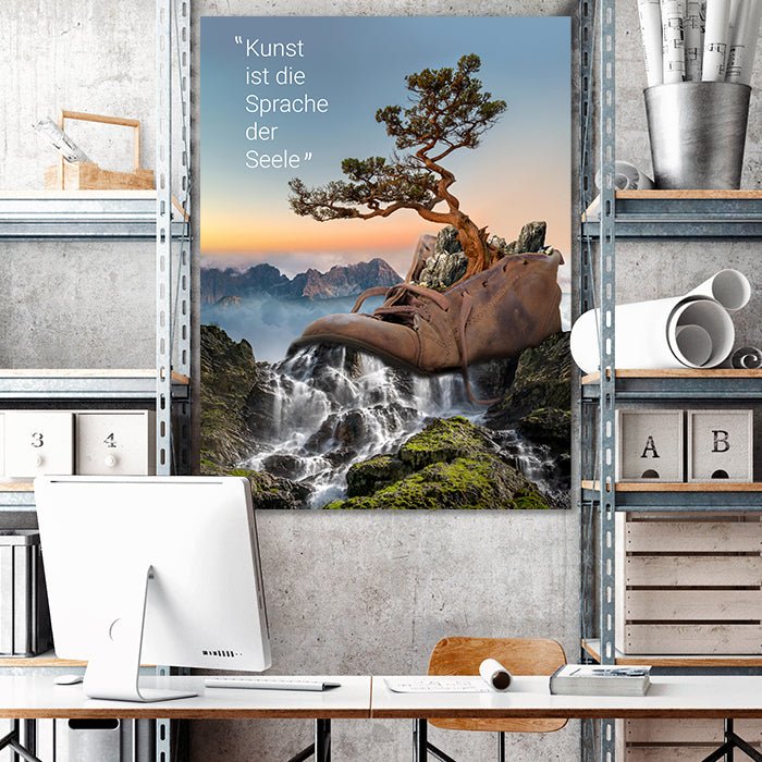 Acrylbild Acrylbild Motivation, Hochformat M0155 M0155 - Bild 3 Acrylbild Acrylbild Motivation, Hochformat M0155 M0155 - Bild 3