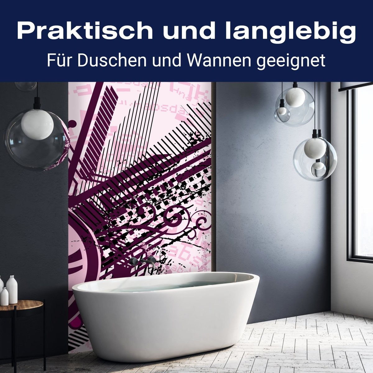 Duschwand Roxy Muster M0155 entdecken - Bild 3 Duschwand Roxy Muster M0155 entdecken - Bild 3