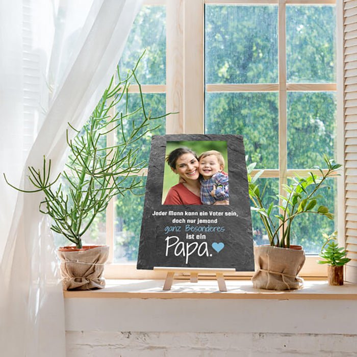 Schiefertafel Bester Papa M0161 - Bild 3 Schiefertafel Bester Papa M0161 - Bild 3