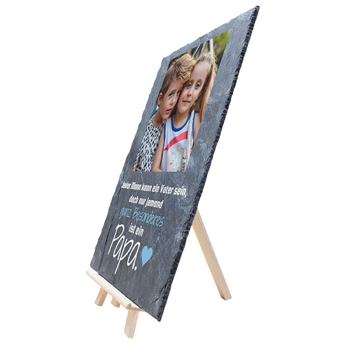 Schiefertafel Bester Papa M0161 - Bild 6 Schiefertafel Bester Papa M0161 - Bild 6