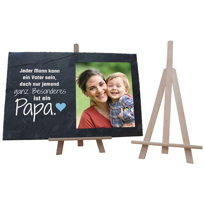 Schiefertafel Bester Papa M0163 - Bild 2 Schiefertafel Bester Papa M0163 - Bild 2