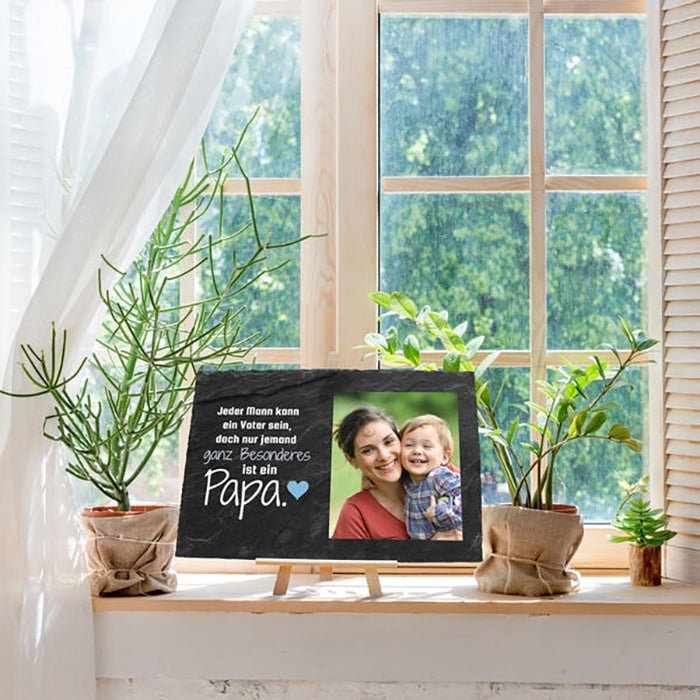 Schiefertafel Bester Papa M0163 - Bild 3 Schiefertafel Bester Papa M0163 - Bild 3