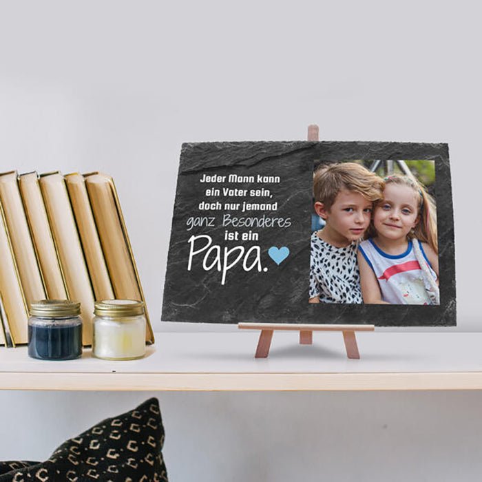 Schiefertafel Bester Papa M0163 - Bild 4 Schiefertafel Bester Papa M0163 - Bild 4