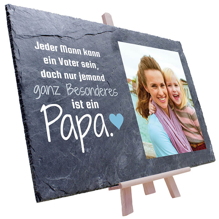Schiefertafel Bester Papa M0163 - Bild 7 Schiefertafel Bester Papa M0163 - Bild 7