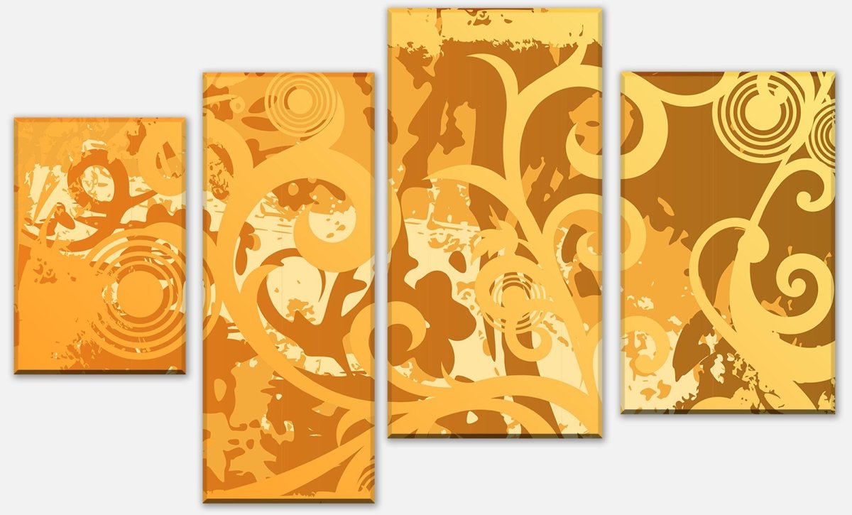 Leinwandbild Mehrteiler Theresa Floral M0163 Leinwandbild Mehrteiler Theresa Floral M0163