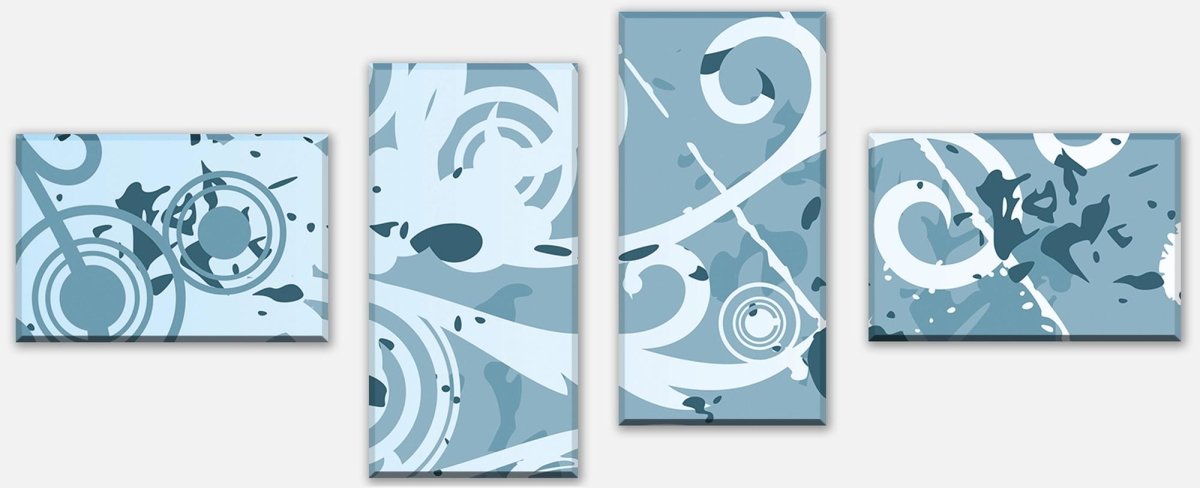 Leinwandbild Mehrteiler Ulrike Floral M0164 Leinwandbild Mehrteiler Ulrike Floral M0164