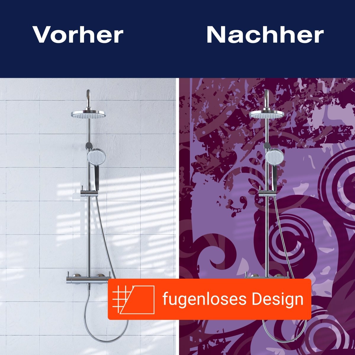 Duschwand Aurelia Floral M0165 entdecken - Bild 9 Duschwand Aurelia Floral M0165 entdecken - Bild 9