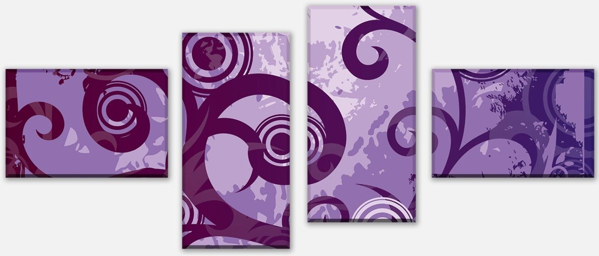 Leinwandbild Mehrteiler Aurelia Floral M0165 Leinwandbild Mehrteiler Aurelia Floral M0165