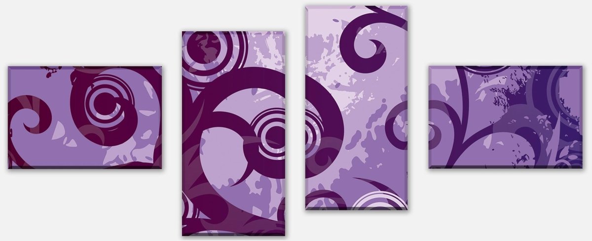 Leinwandbild Mehrteiler Aurelia Floral M0165 Leinwandbild Mehrteiler Aurelia Floral M0165