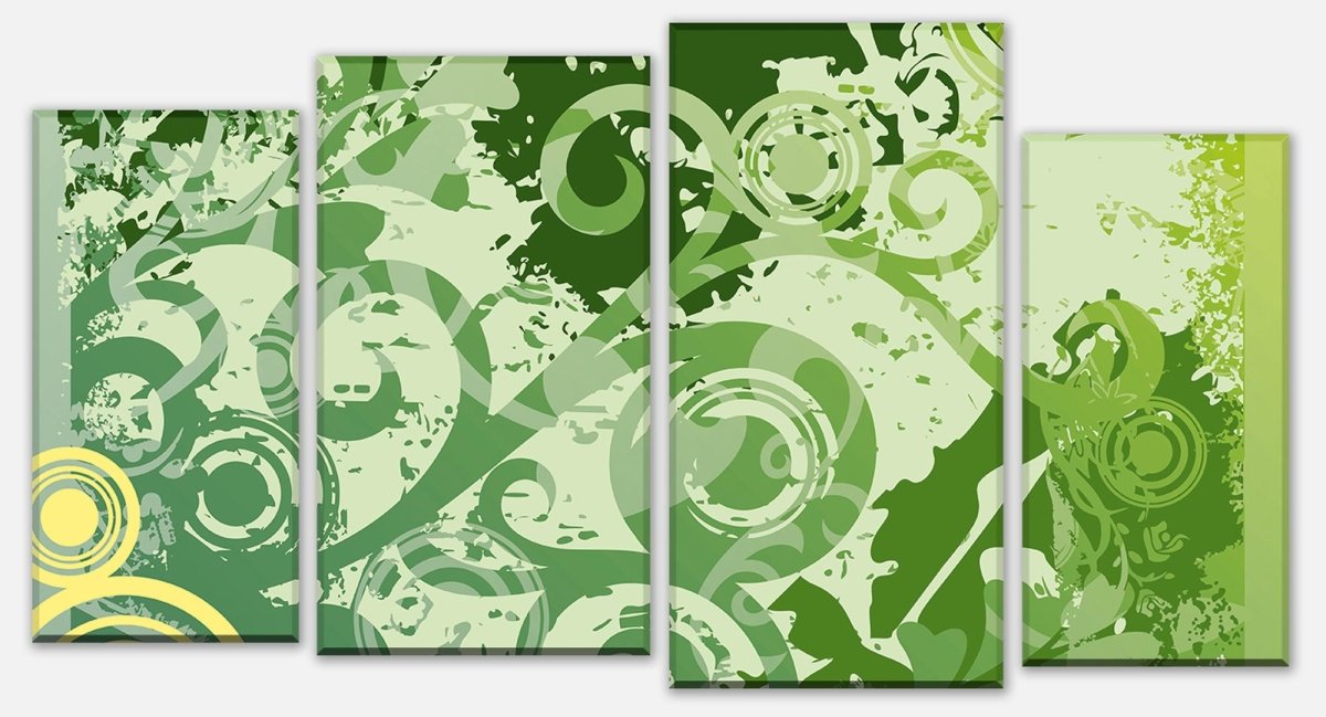 Leinwandbild Mehrteiler Ronja Floral M0166 Leinwandbild Mehrteiler Ronja Floral M0166