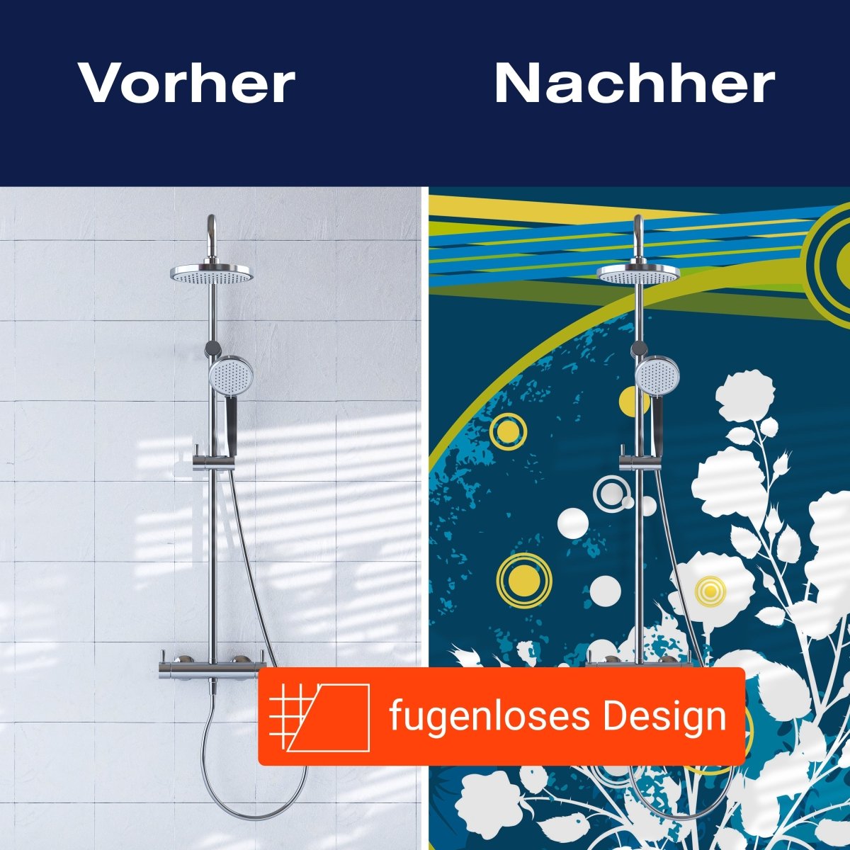 Duschwand Tatjana Floral M0168 entdecken - Bild 9 Duschwand Tatjana Floral M0168 entdecken - Bild 9