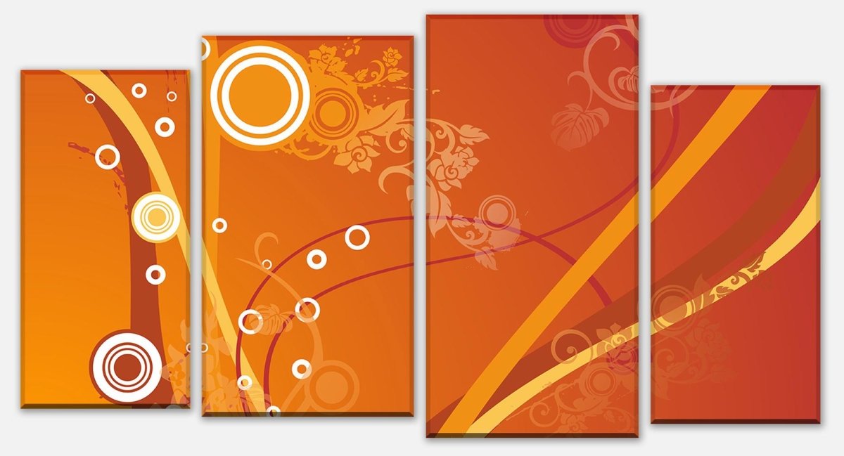 Leinwandbild Mehrteiler Angela Floral M0169 Leinwandbild Mehrteiler Angela Floral M0169