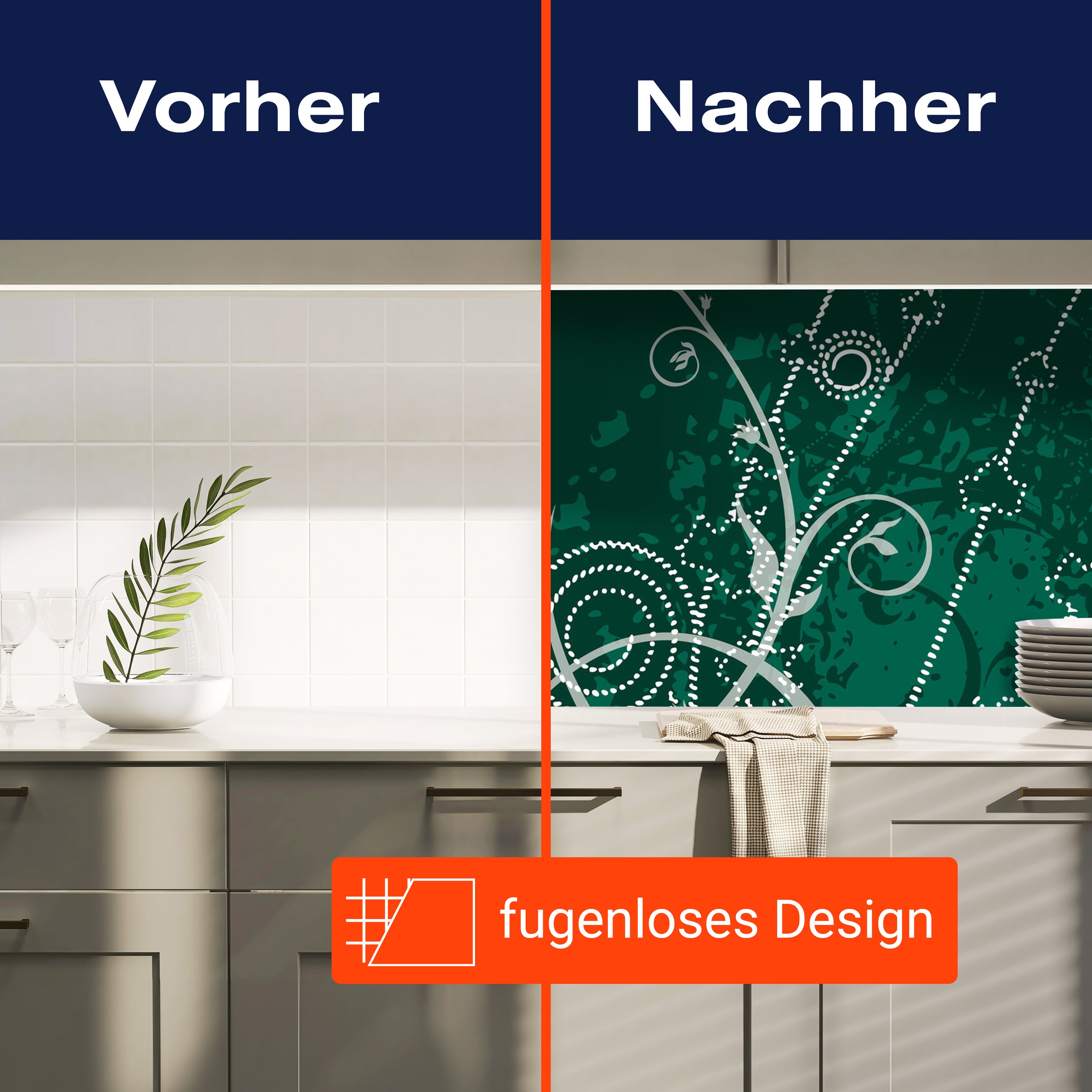 Küchenrückwand Romina Floral M0170 entdecken - Bild 9 Küchenrückwand Romina Floral M0170 entdecken - Bild 9