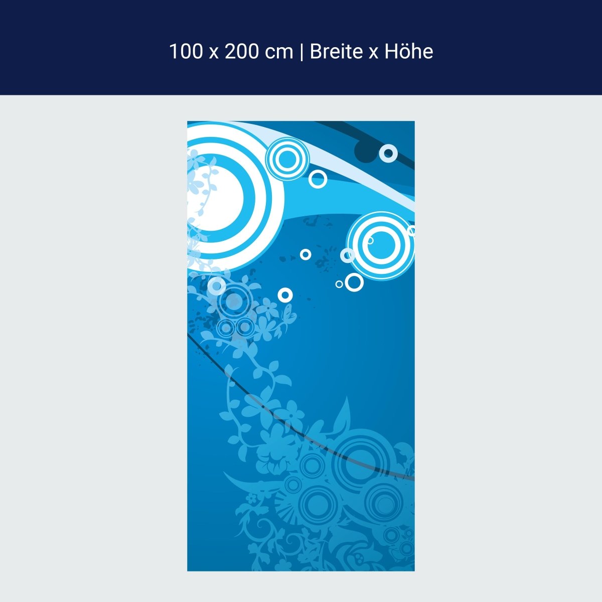 Duschwand Isolde Floral M0171 Duschwand Isolde Floral M0171