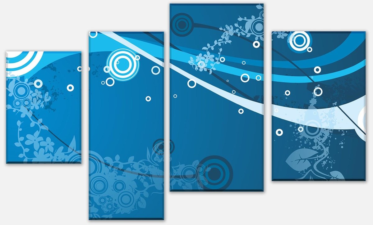 Leinwandbild Mehrteiler Isolde Floral M0171 Leinwandbild Mehrteiler Isolde Floral M0171