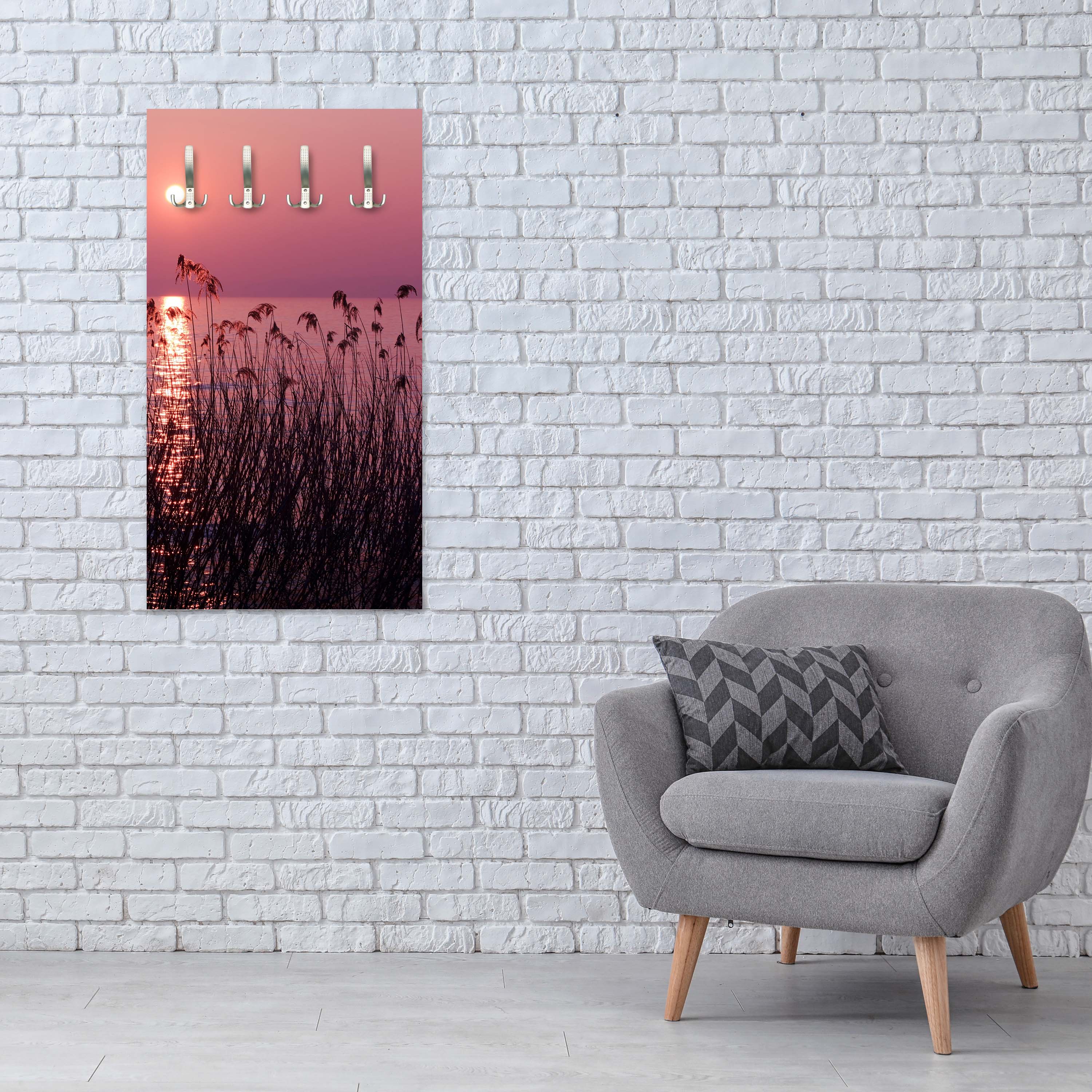 Garderobe See im Abendrot Natur M0172 entdecken - Bild 2 Garderobe See im Abendrot Natur M0172 entdecken - Bild 2